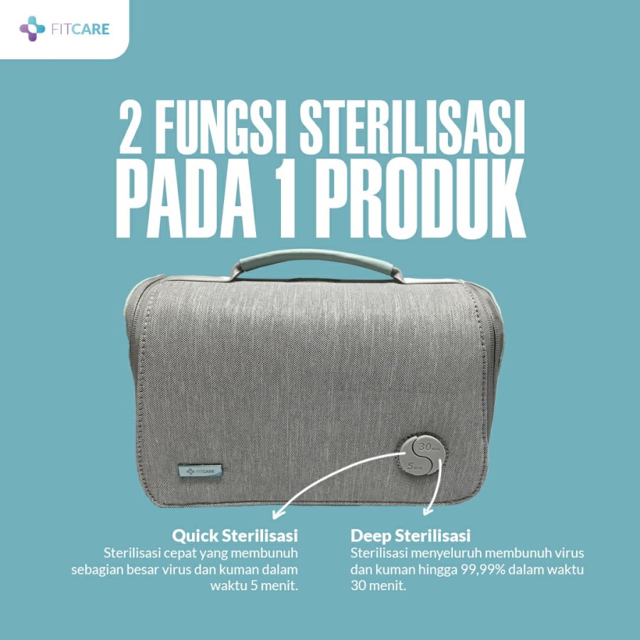 Tas sterilizer, sterilisasi barang, Sterilisasi, UV Sterilizer, Sterilizer Bag, Tas Pembasmi Virus, Anti virus dan bakteri, 